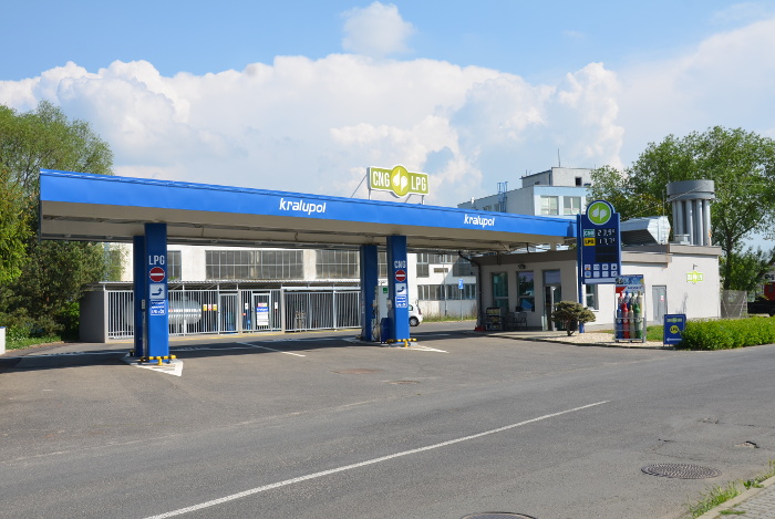 CNG UH - čerpací stanice CNG a LPG v Uherském Hradišti